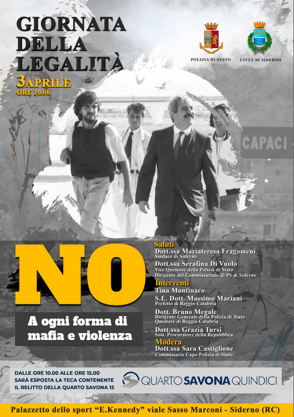 Giornata della Legalità a Siderno - 3 Aprile 2023