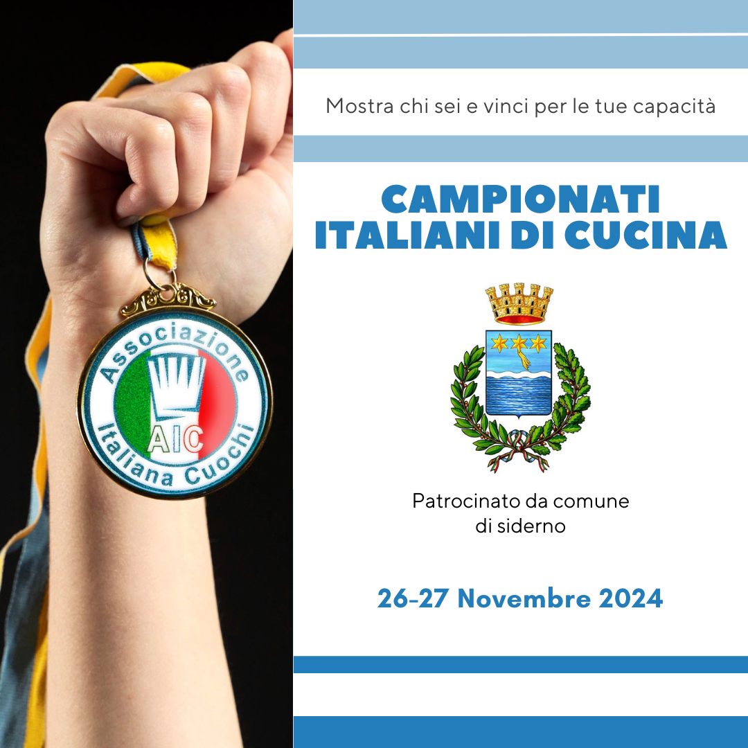 Siderno ospita il Campionato Italiano della Cucina