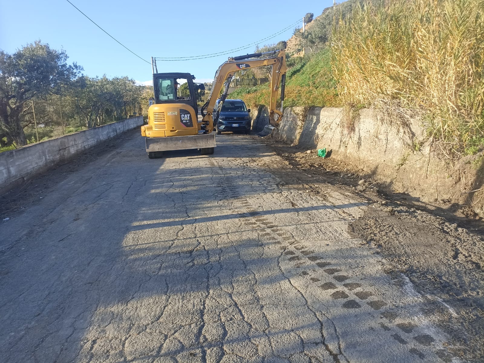 Strada Panoramica di collegamento a Siderno Superiore, al via i lavori di messa in sicurezza