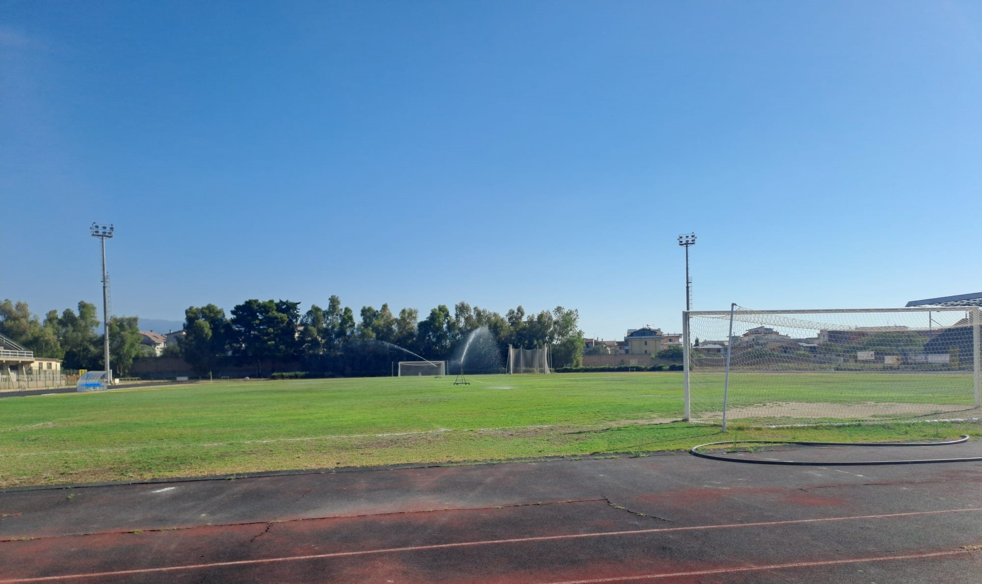 Stadio Comunale, si lavora in vista dell'avvio della stagione agonistica