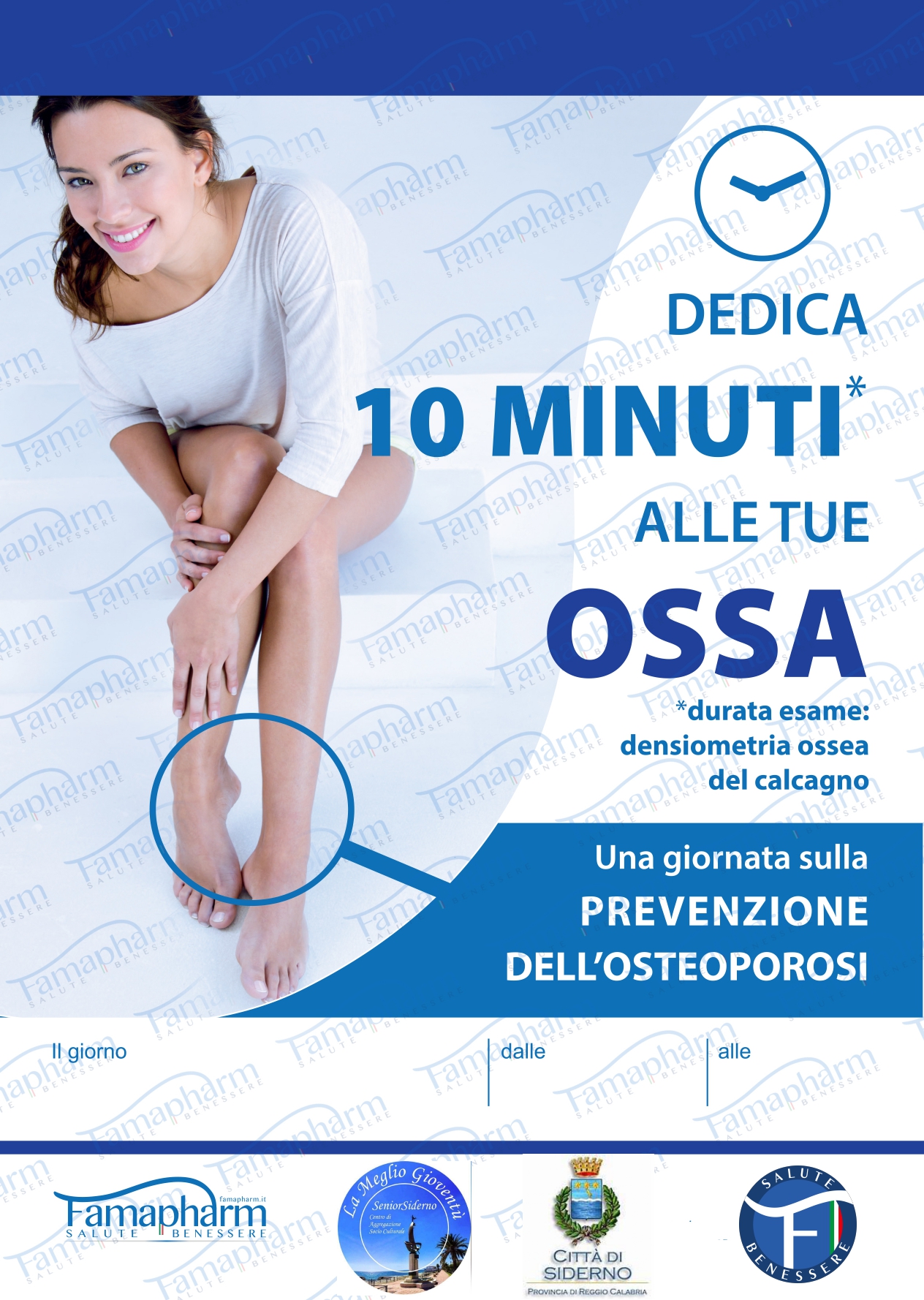 Prevenzione dell'osteoporosi, due nuove giornate di screening gratuiti