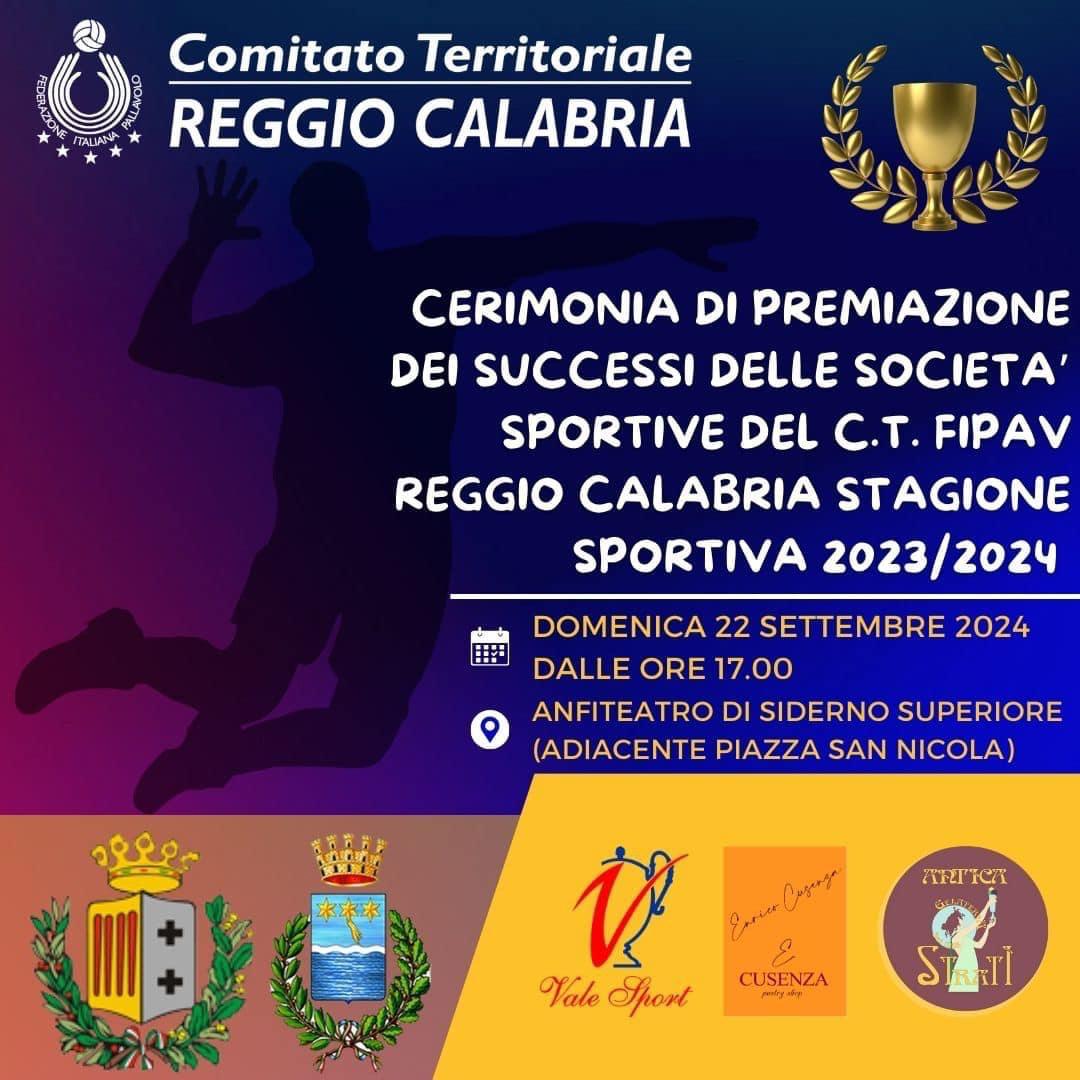 Premiazione società di pallavolo, la manifestazione avrà luogo domenica alle 17 al Palasport